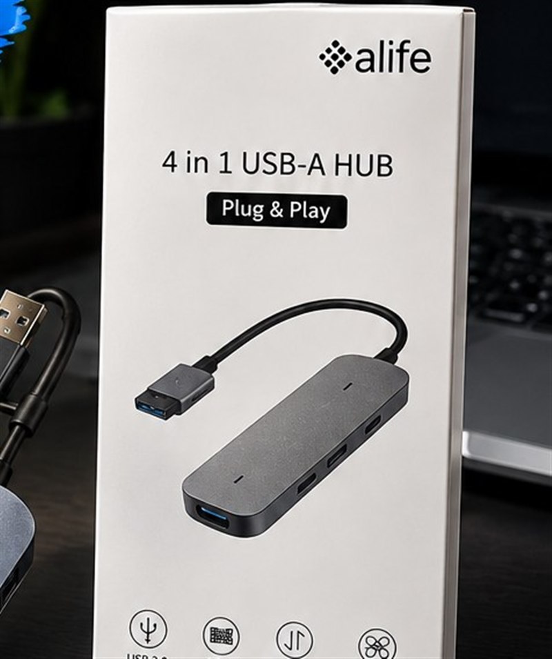 Hub USB 4 en 1 Alife