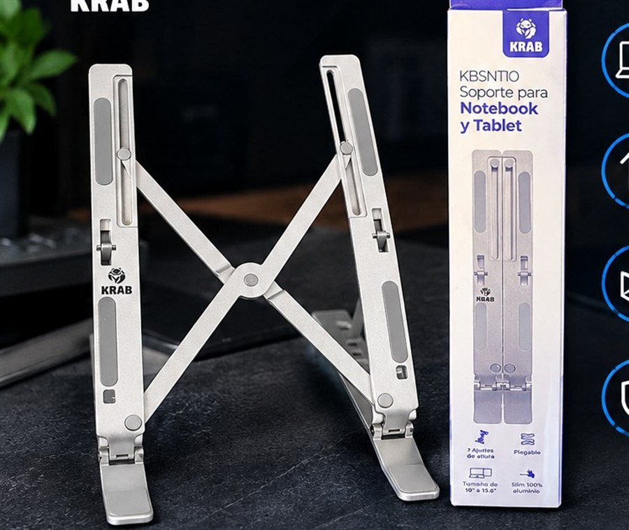 Soporte KRAB para notebook y tablet